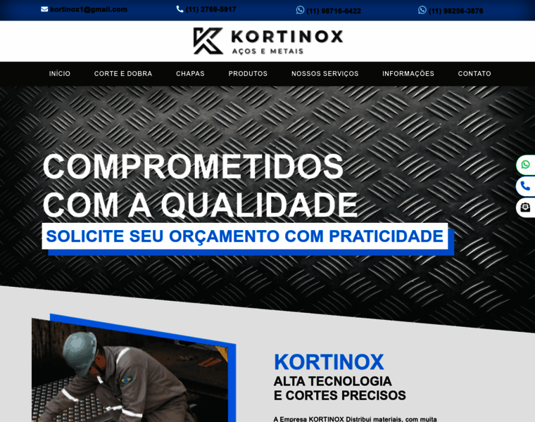 Kortinox.com.br thumbnail