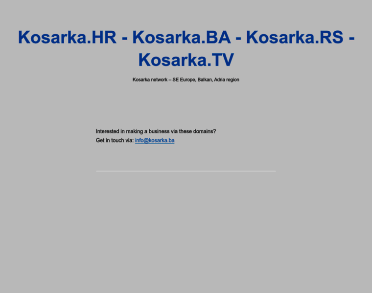 Kosarka.rs thumbnail