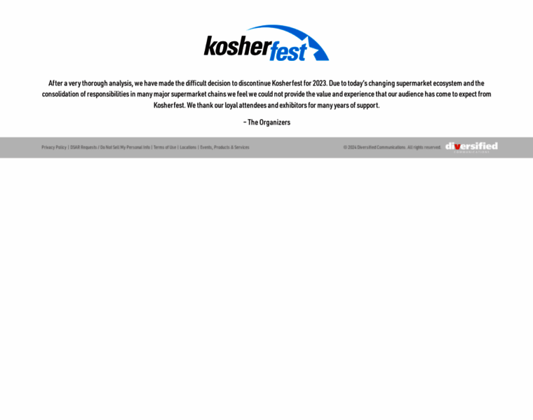 Kosherfest.com thumbnail