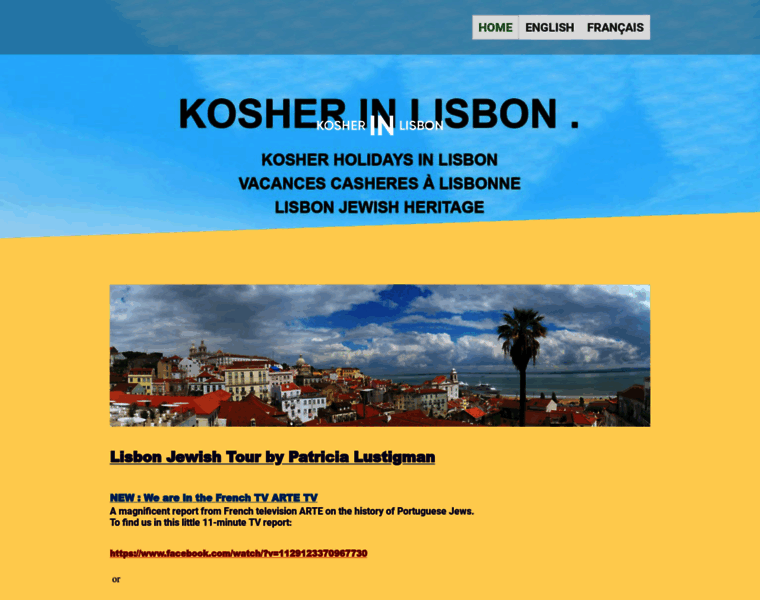 Kosherinlisbon.com thumbnail