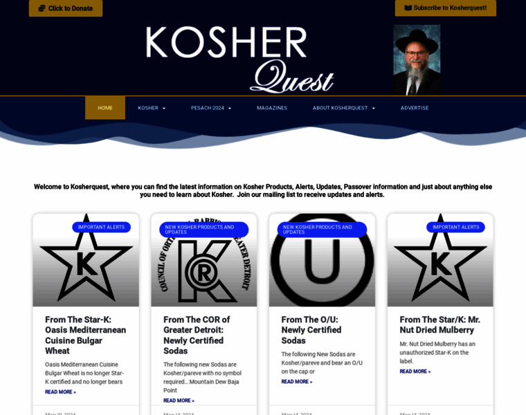Kosherquest.org thumbnail