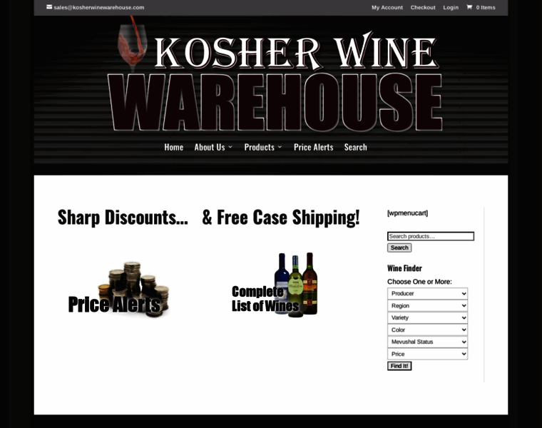 Kosherwinewarehouse.com thumbnail