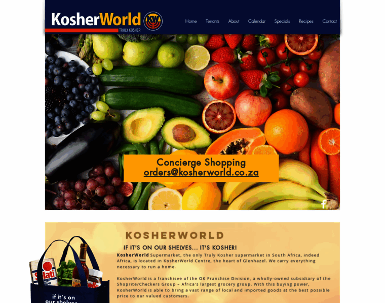 Kosherworld.co.za thumbnail
