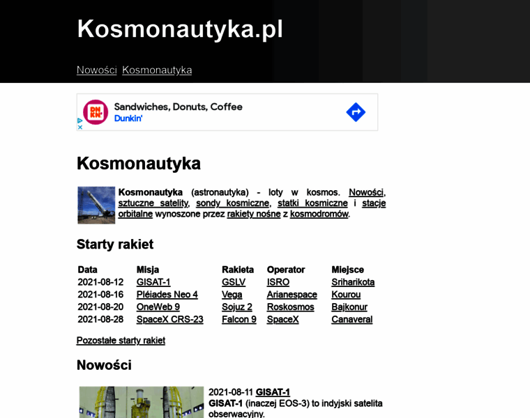 Kosmonautyka.pl thumbnail