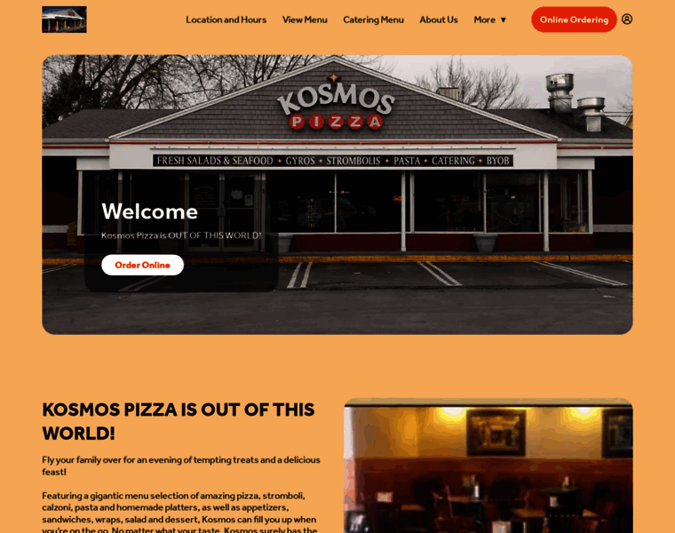 Kosmospizza.com thumbnail