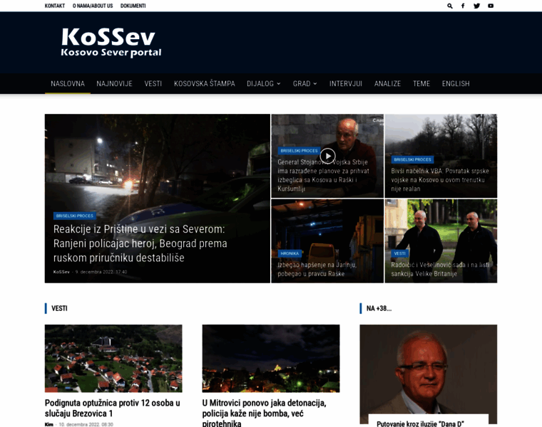 Kossev.info thumbnail