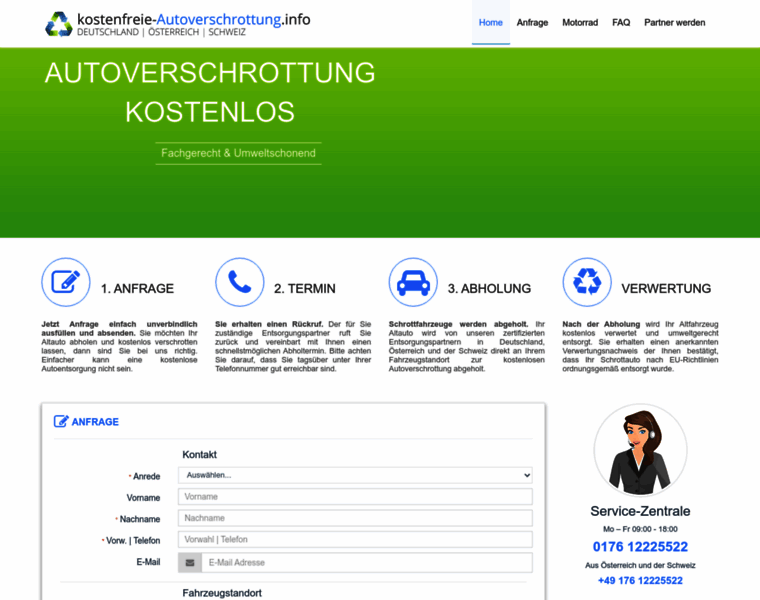 Kostenfreie-autoverschrottung.info thumbnail