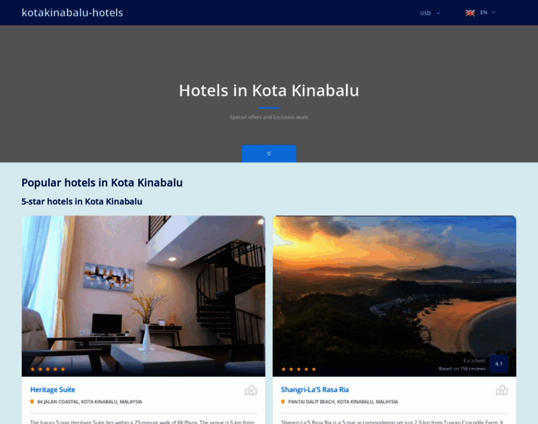 Kotakinabalu-hotels.net thumbnail