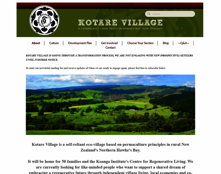 Kotarevillage.org.nz thumbnail