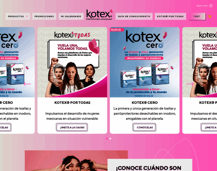 Kotex.mx thumbnail