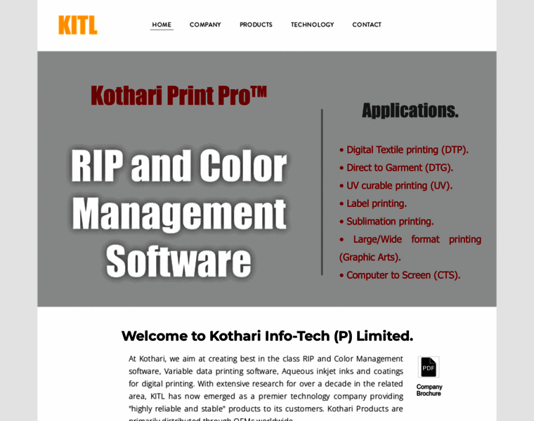 Kothariinfotech.com thumbnail