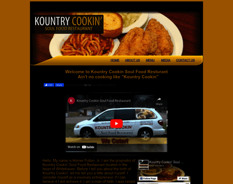 Kountrycookinsoulfoodrestaurant.com thumbnail