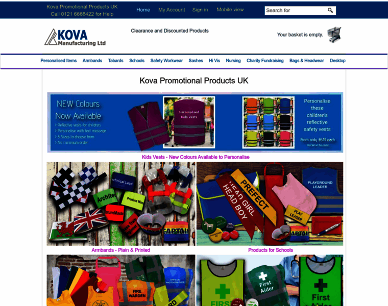Kova-promotional-products.co.uk thumbnail