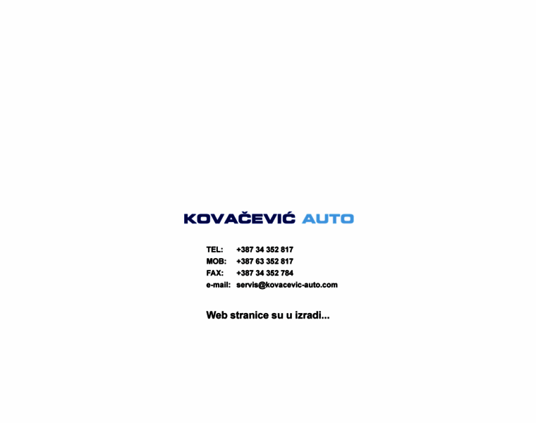 Kovacevic-auto.com thumbnail