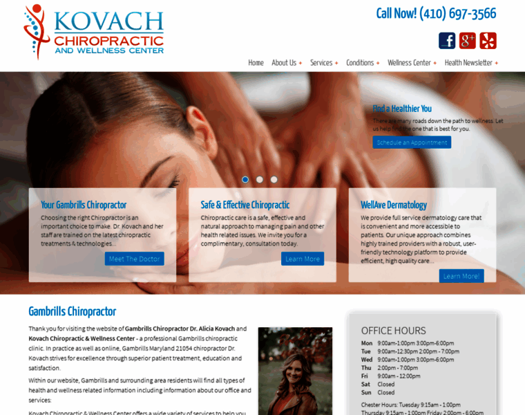 Kovachchiropractic.com thumbnail