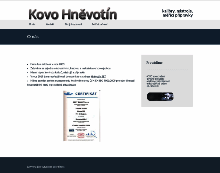 Kovohnevotin.cz thumbnail