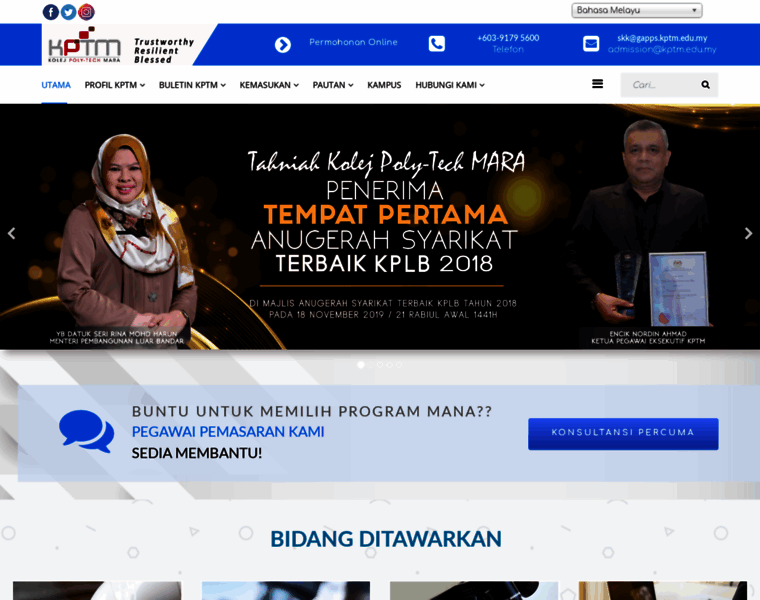 Kptm.edu.my thumbnail Kptm.edu.my thumbnail