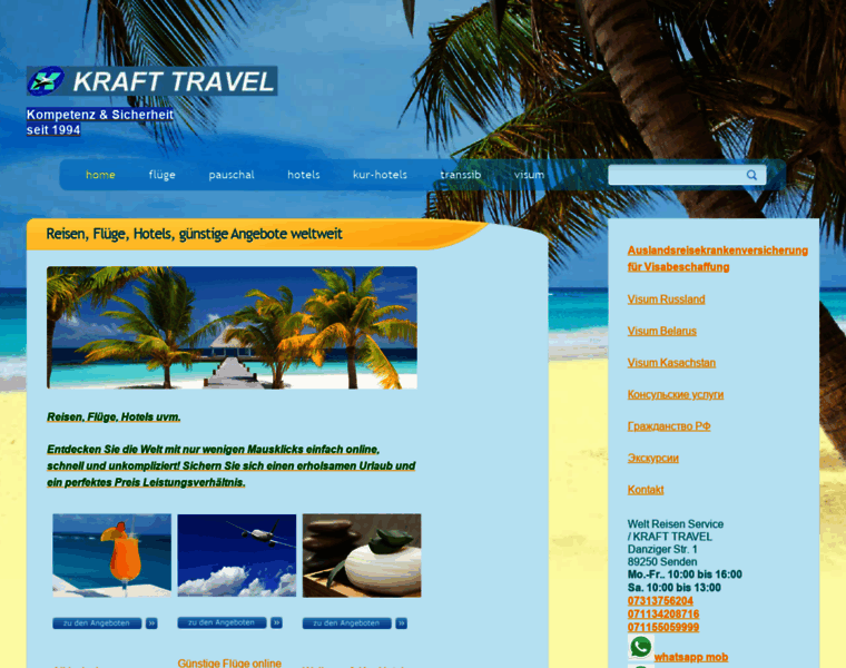 Kraft-travel.de thumbnail
