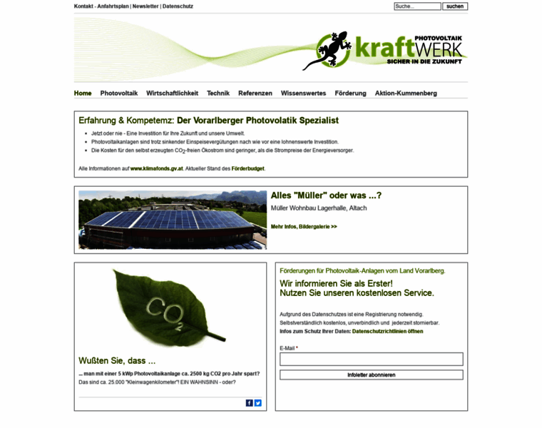 Kraftwerk-photovoltaik.at thumbnail