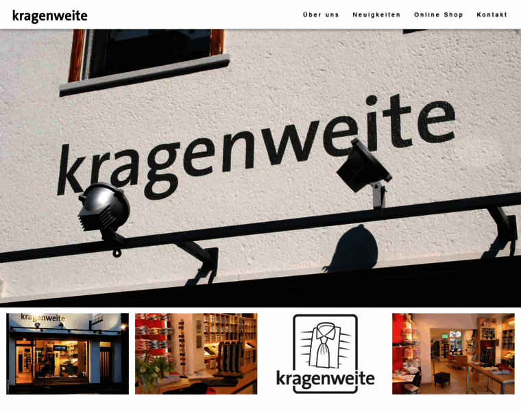 Kragenweite.de thumbnail