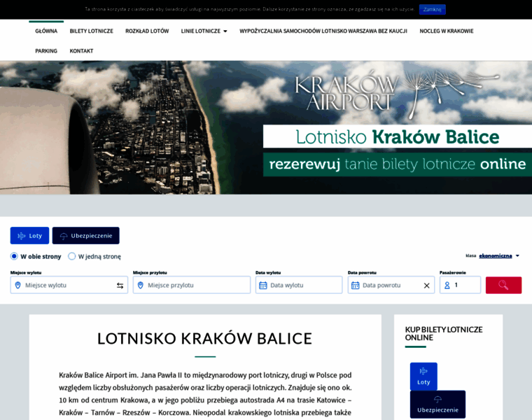 Krakow-balice.com.pl thumbnail
