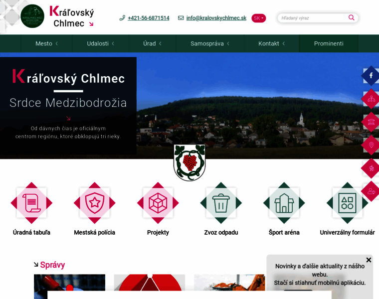 Kralovskychlmec.sk thumbnail