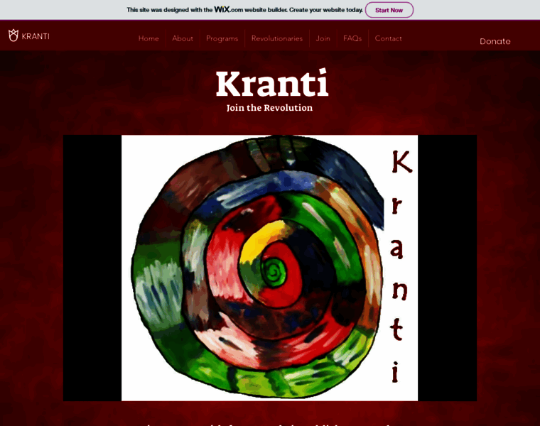 Kranti-india.org thumbnail
