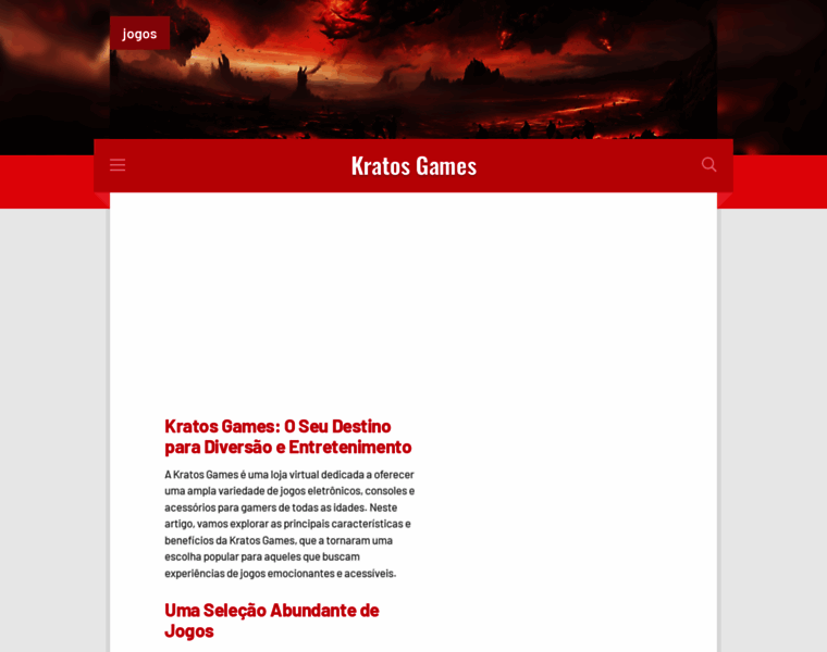 Kratosgames.com.br thumbnail