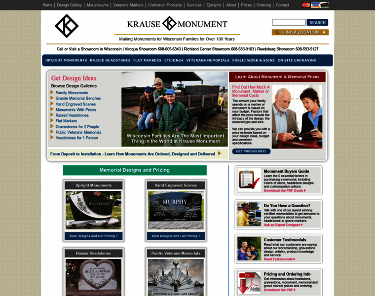 Krausemonument.com thumbnail