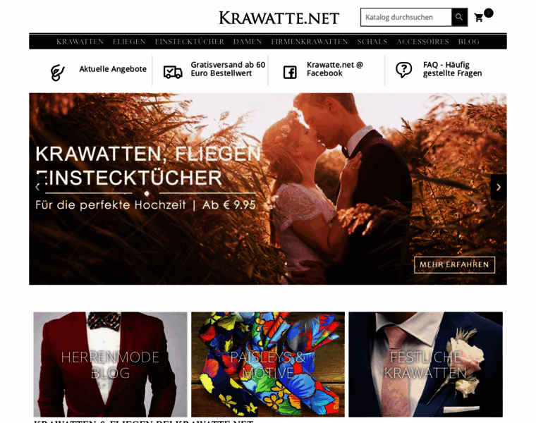 Krawatte.net thumbnail