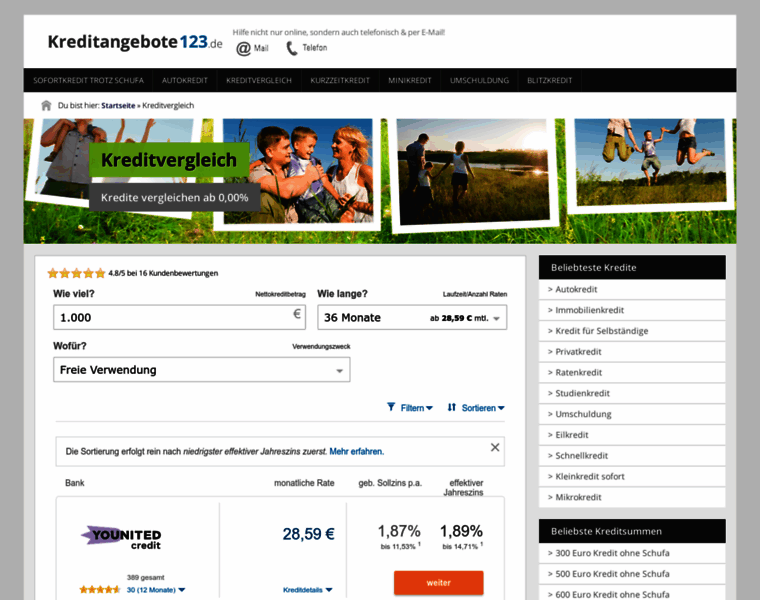 Kreditvergleichonline.de thumbnail Kreditvergleichonline.de thumbnail