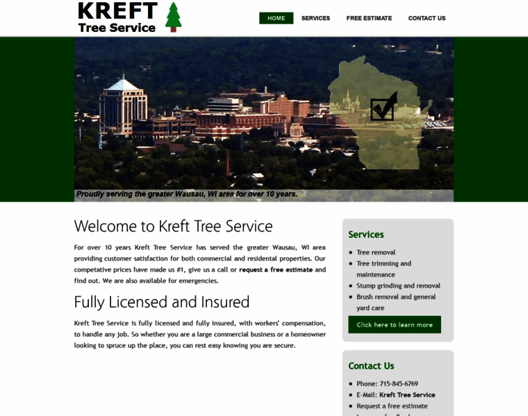 Krefttreeservice.com thumbnail