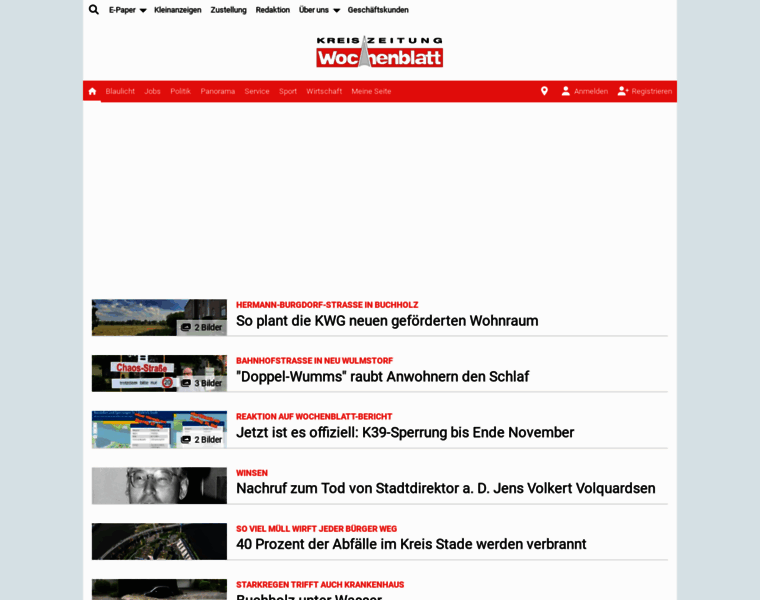 Kreiszeitung-wochenblatt.de thumbnail