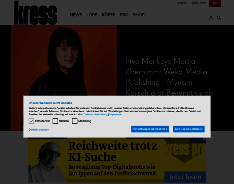 Kress.de thumbnail
