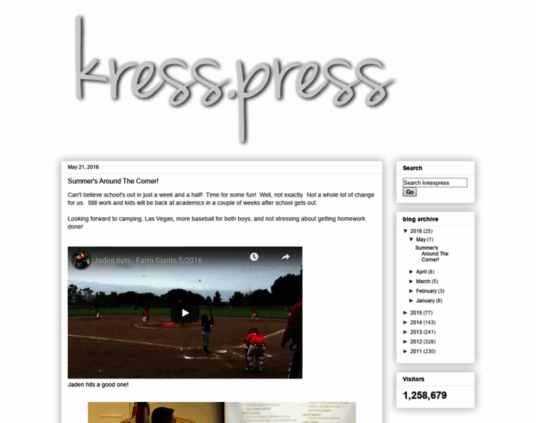 Kresspress.com thumbnail