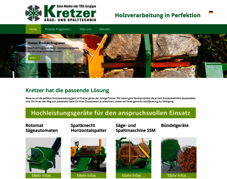 Kretzer-forsttechnik.de thumbnail