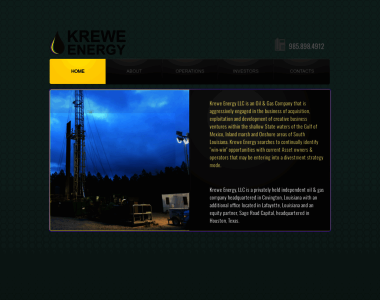 Krewe-energy.com thumbnail
