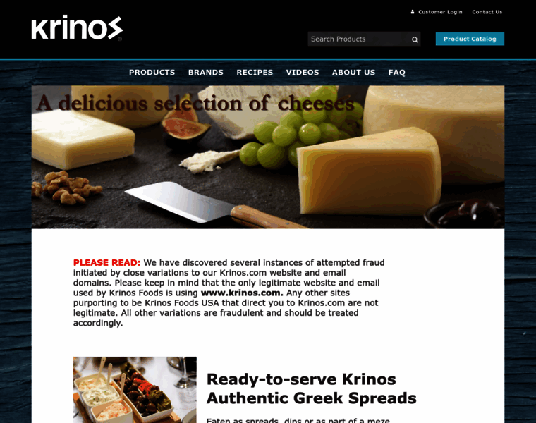 Krinos.com thumbnail