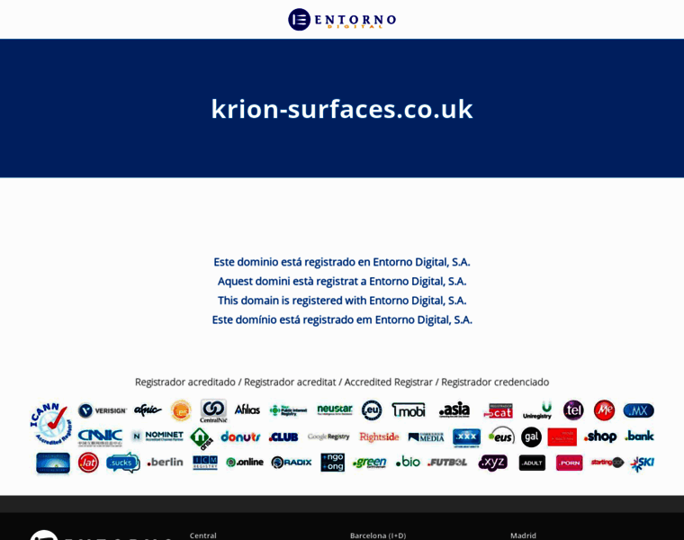 Krion-surfaces.co.uk thumbnail