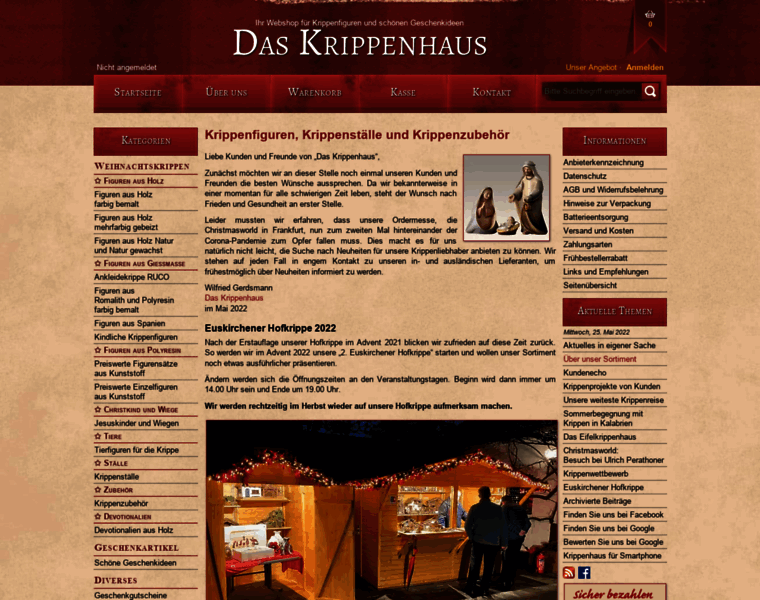 Krippenhaus.com thumbnail
