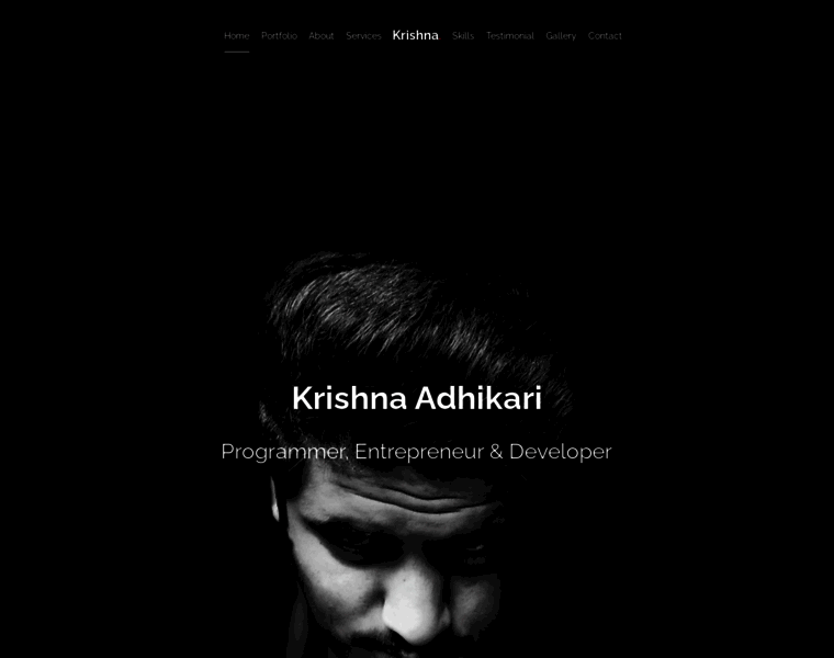 Krishna-adhikari.com.np thumbnail