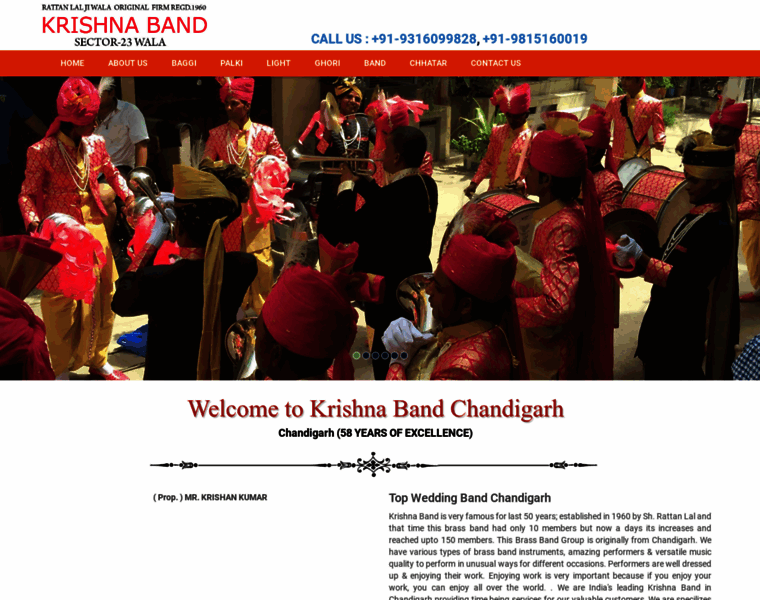 Krishnaband.com thumbnail