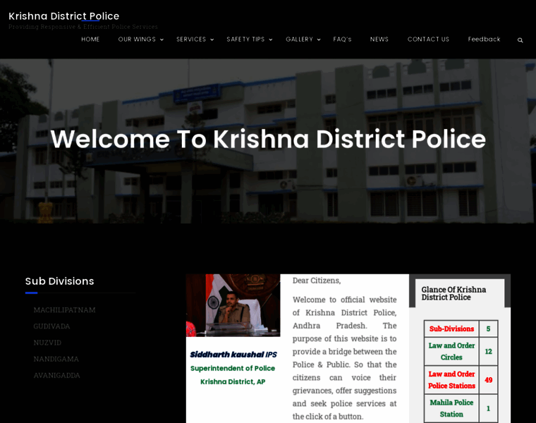 Krishnadistrictpolice.com thumbnail