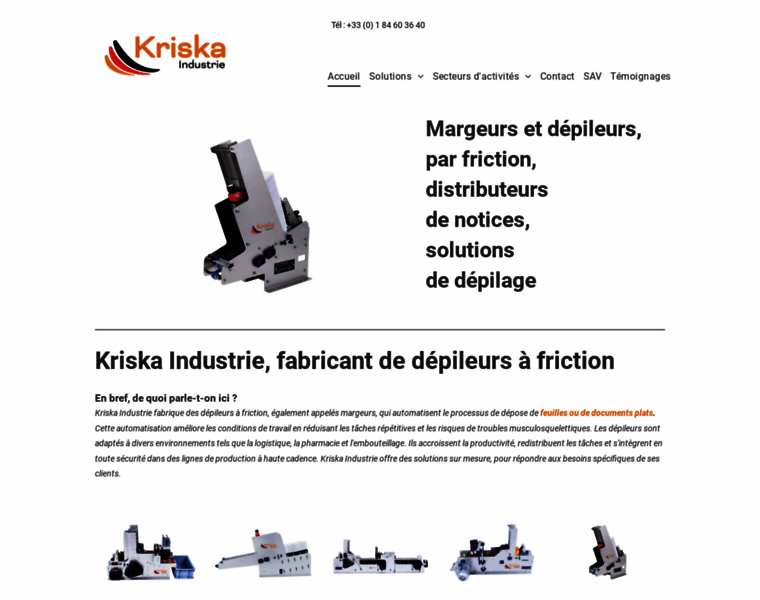 Kriska-industrie.com thumbnail