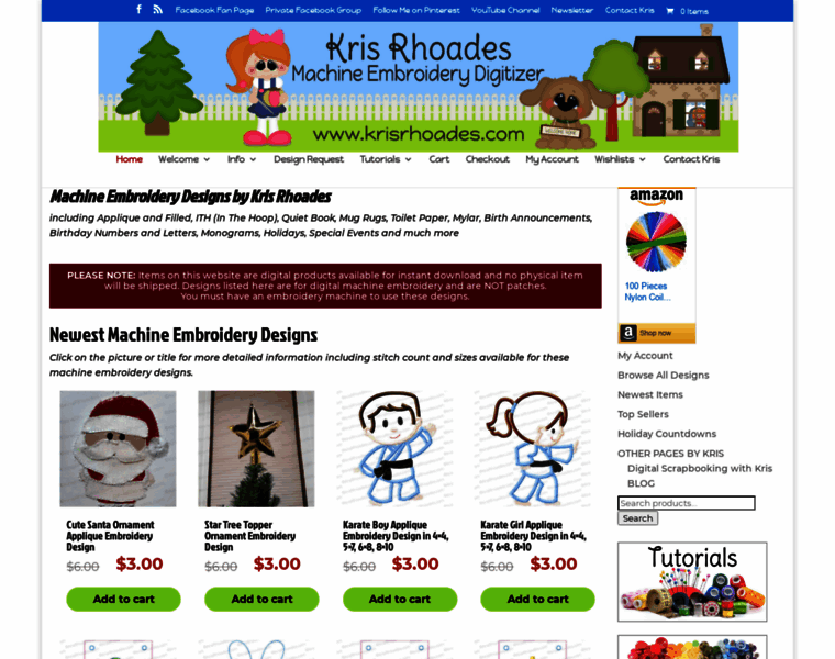 Krisrhoades.com thumbnail
