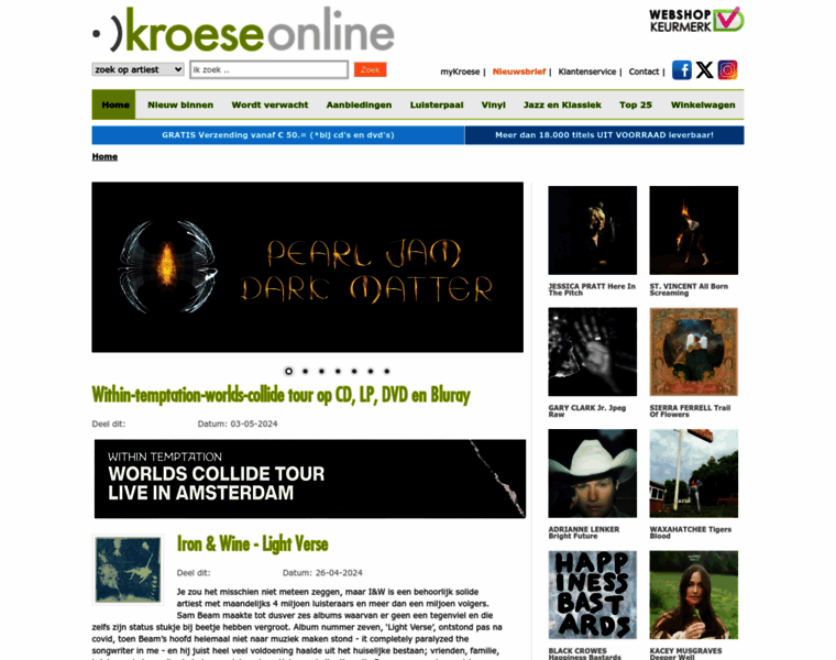Kroese-online.nl thumbnail