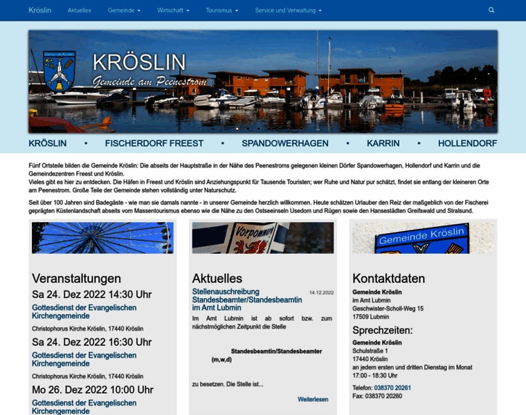 Kroeslin.de thumbnail