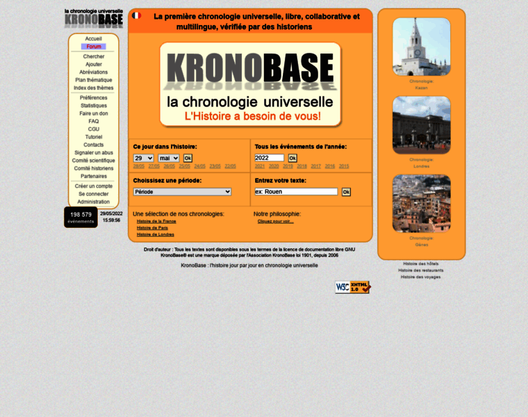 Kronobase.org thumbnail