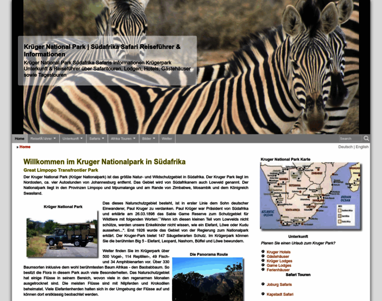Kruger-national-park.de thumbnail