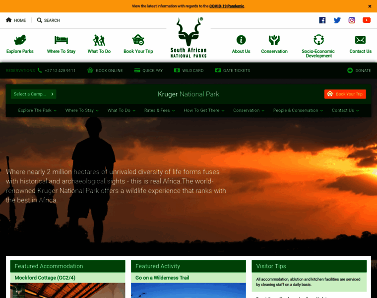 Krugerparkdirect.co.za thumbnail